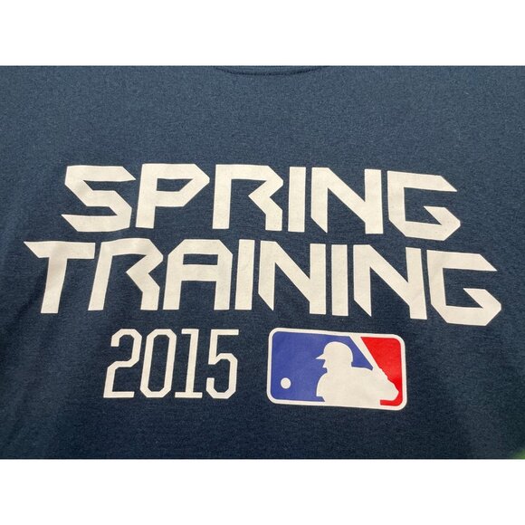 Nike Baseball Spring Training shirt mens medium Dri Fit performance apparel blue - Picture 4 of 10